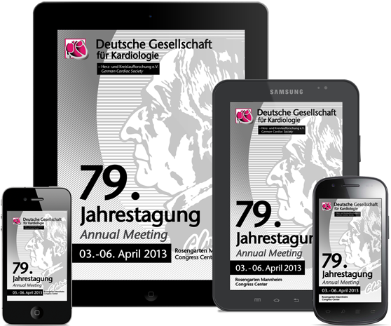 DGK FT2013 - App zur 79. Jahrestagung der DGK für iPhone, iPad, Android und mobile Devices